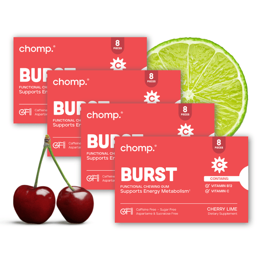 Burst Energy Gum 4 Pack